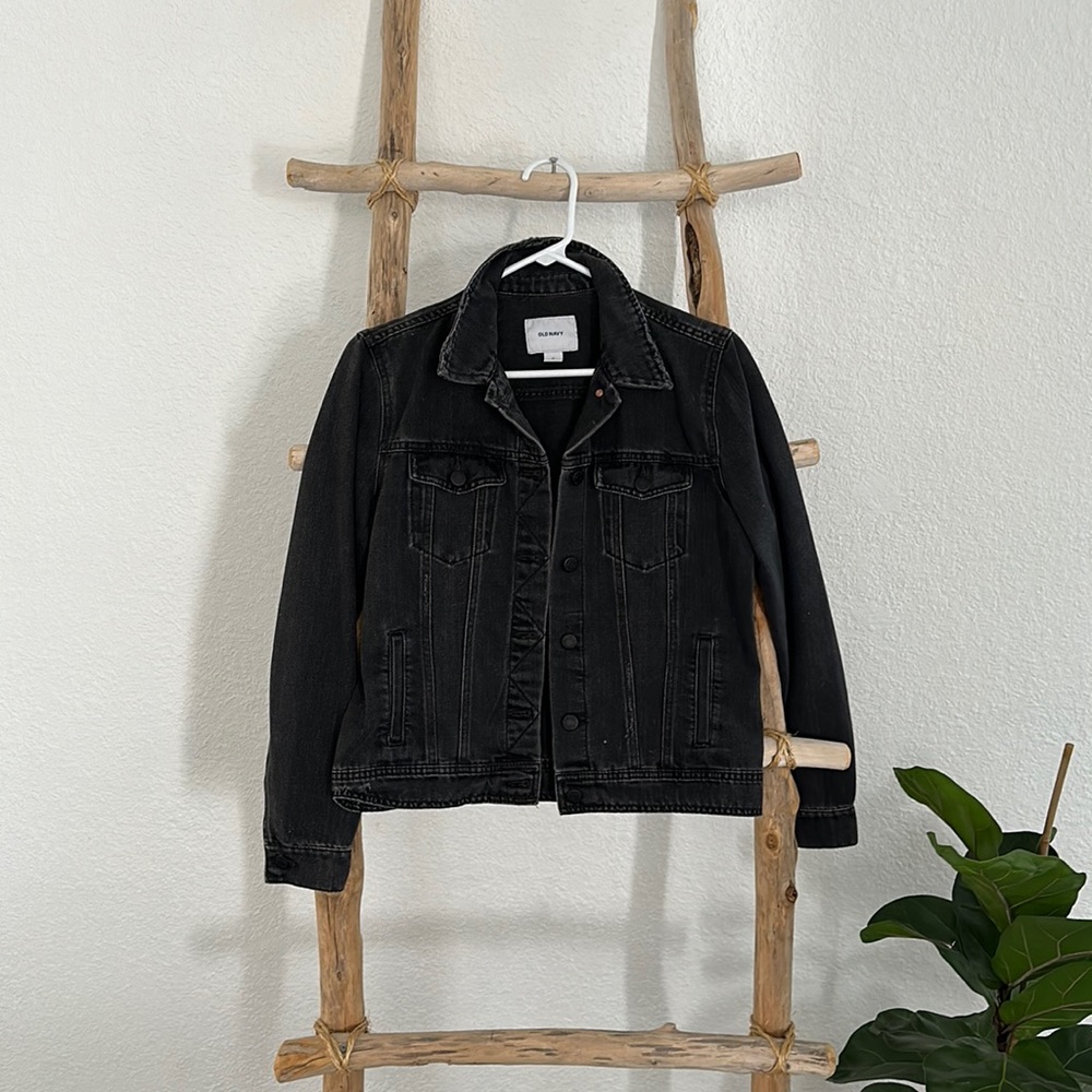 Black Jean Jacket